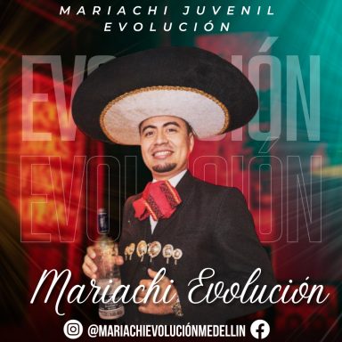 Show de mariachi juvenil en Medellín con sombreros tradicionales